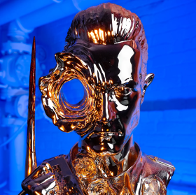 T-1000 Liquid Metal Exclusive Edition Terminator 2 Scale 1/1 Bust by Pure Arts